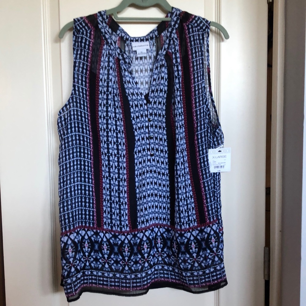 Liz Claiborne Sleeveless Top